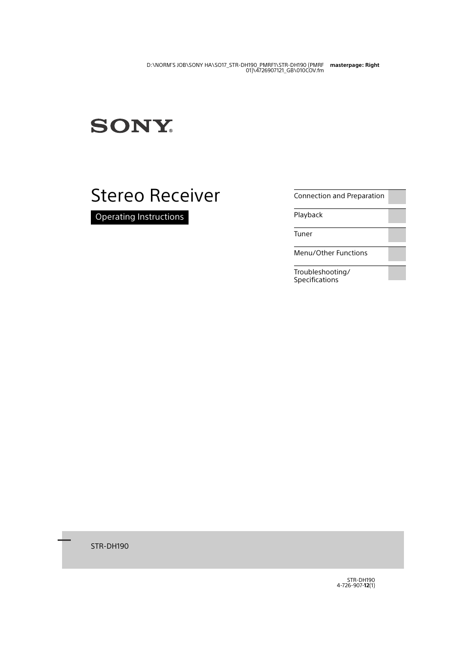 Sony a7 II Mirrorless Camera with 28-70mm Lens User Manual | 44 pages