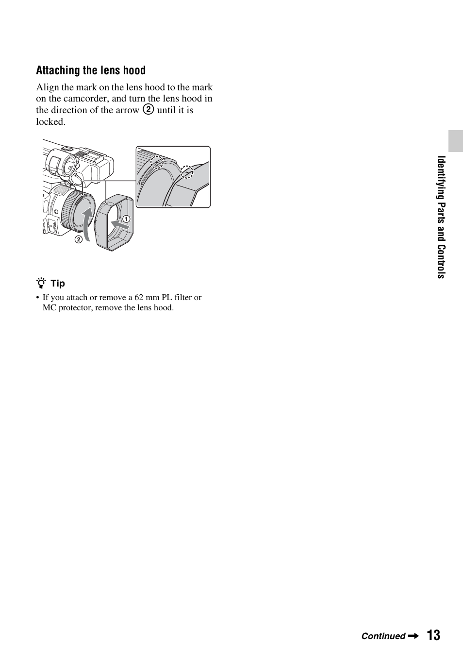 Sony a6400 Mirrorless Camera User Manual | Page 13 / 176