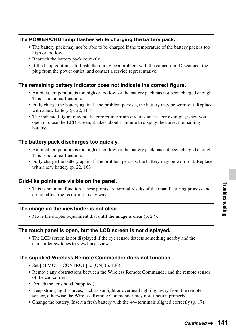 Sony a6400 Mirrorless Camera User Manual | Page 141 / 176