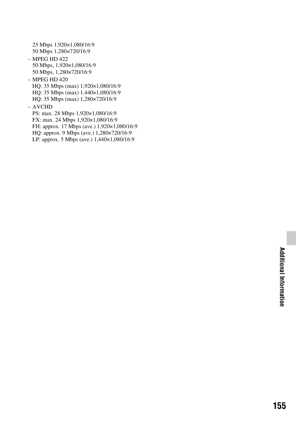 Sony a6400 Mirrorless Camera User Manual | Page 155 / 176