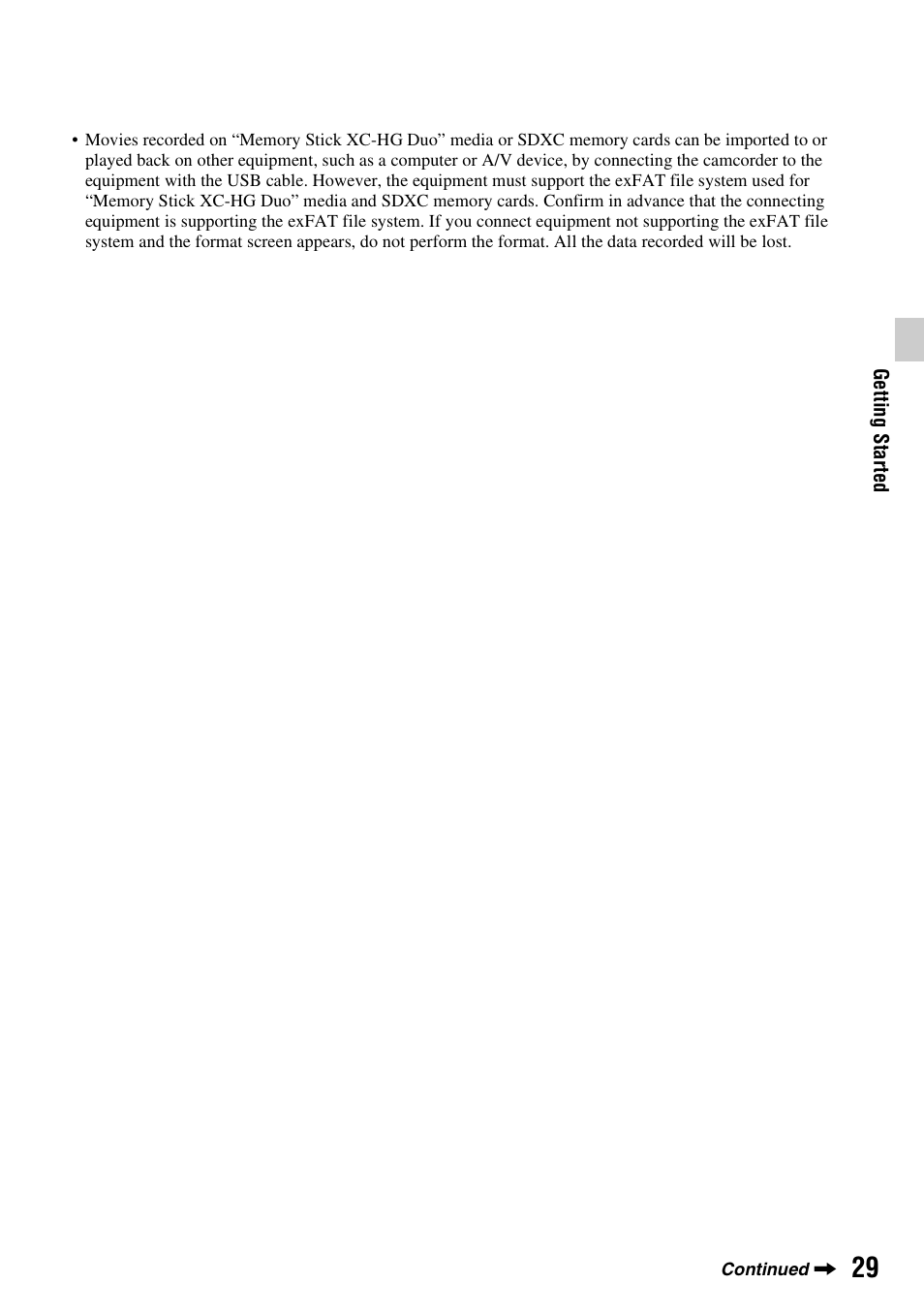 Sony a6400 Mirrorless Camera User Manual | Page 29 / 176