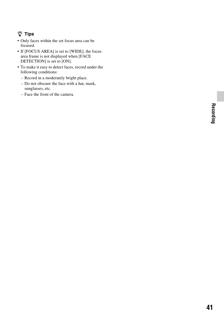 Sony a6400 Mirrorless Camera User Manual | Page 41 / 176