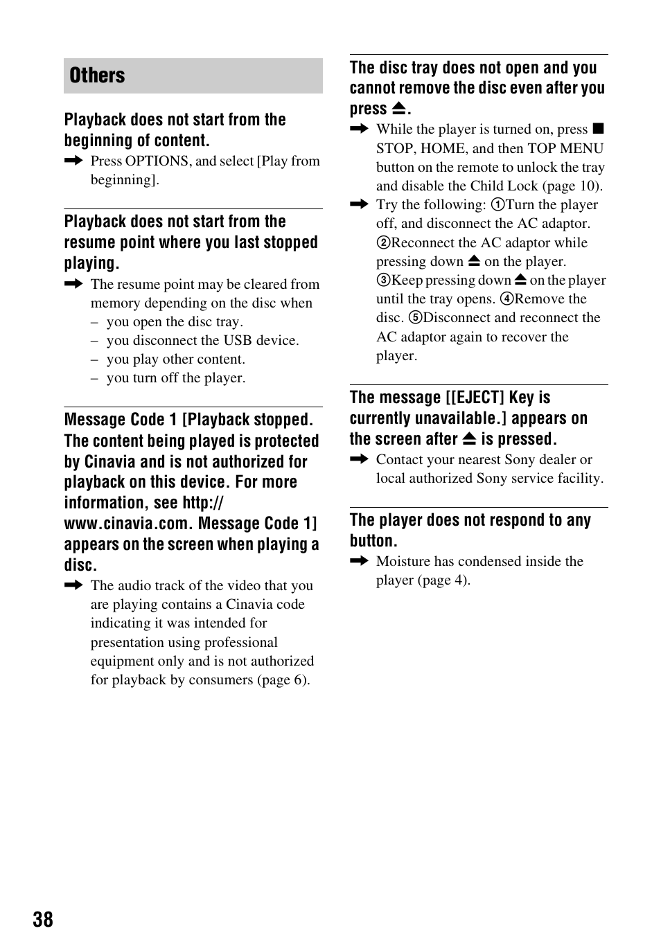 Others | Sony a7C II Mirrorless Camera (Silver) User Manual | Page 38 / 48