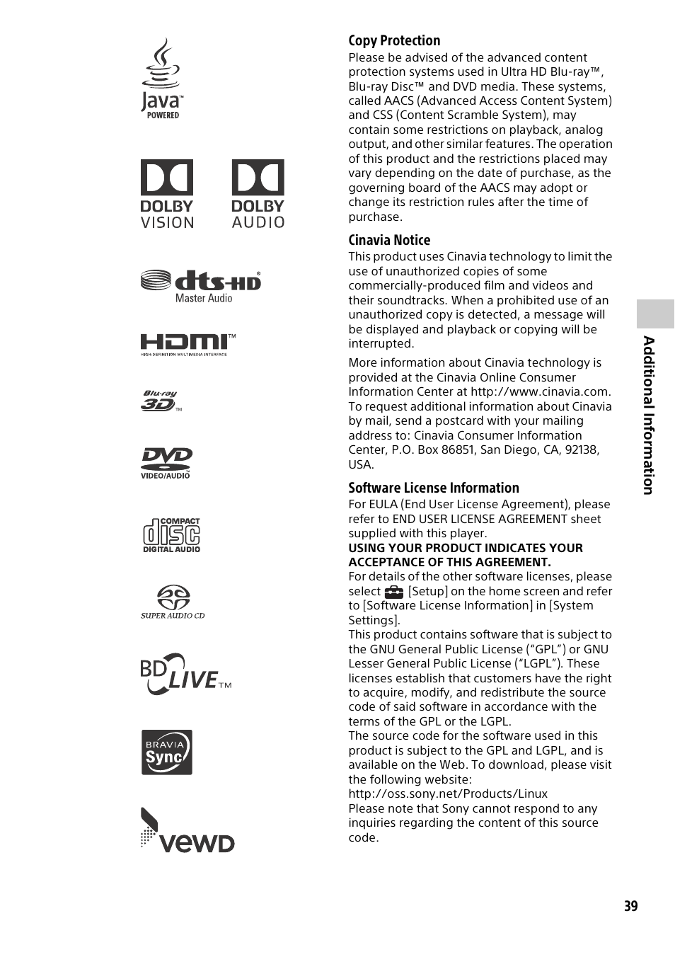 Sony a7C II Mirrorless Camera (Silver) User Manual | Page 39 / 44