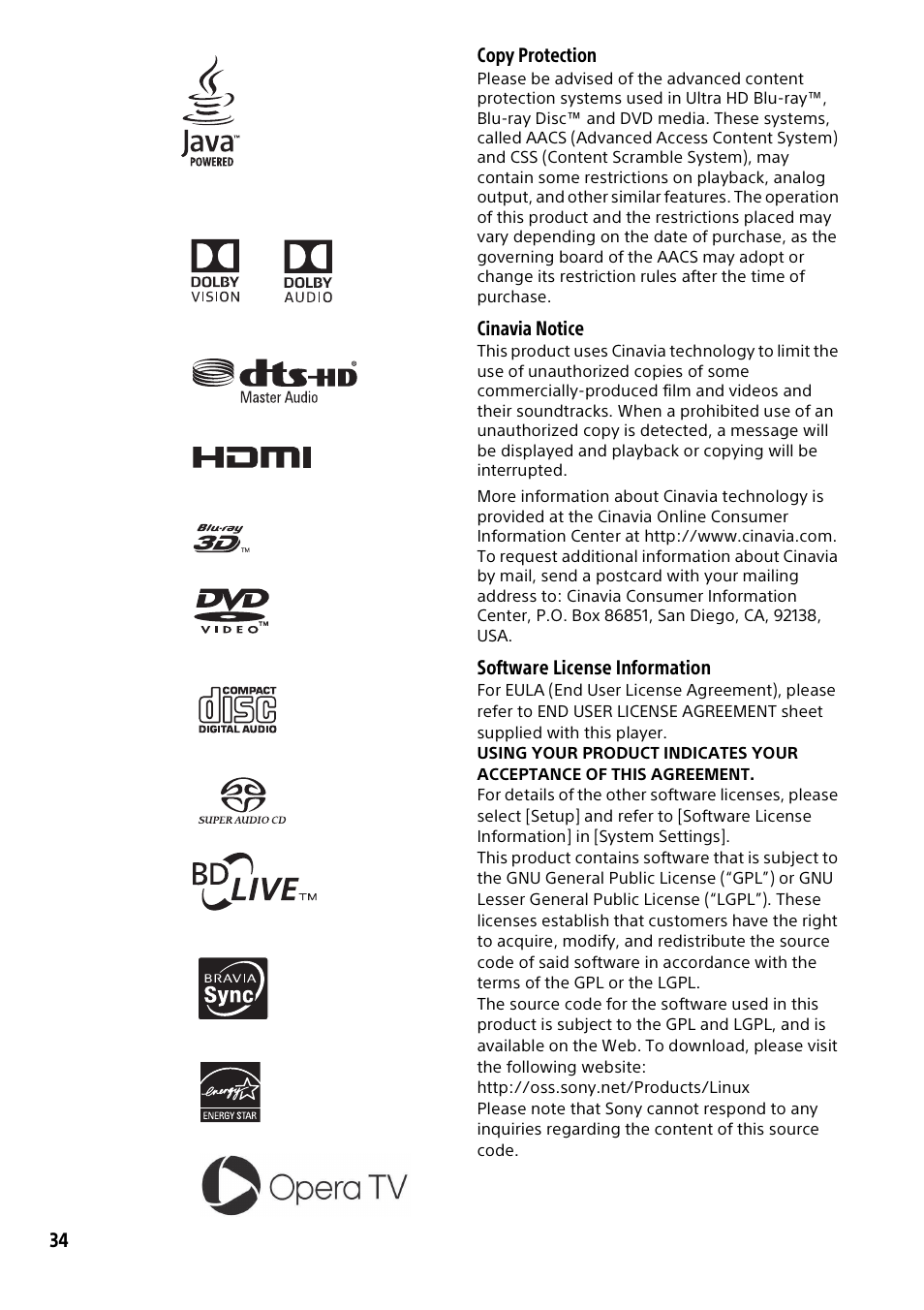 Sony a6700 Mirrorless Camera with 16-50mm Lens User Manual | Page 34 / 40