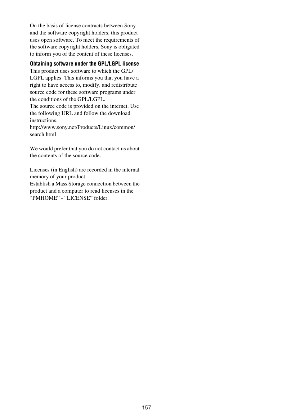 Sony ZV-1F Vlogging Camera (Black) User Manual | Page 157 / 160