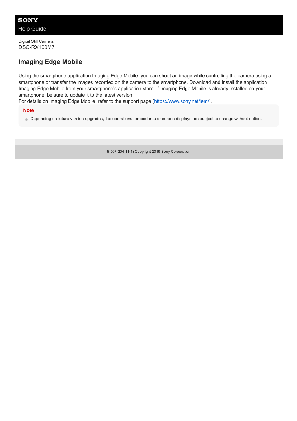 Imaging edge mobile | Sony VENICE 4K Live Bundle with MultiDyne SilverBack Fiber-Optic Adapter User Manual | Page 335 / 634