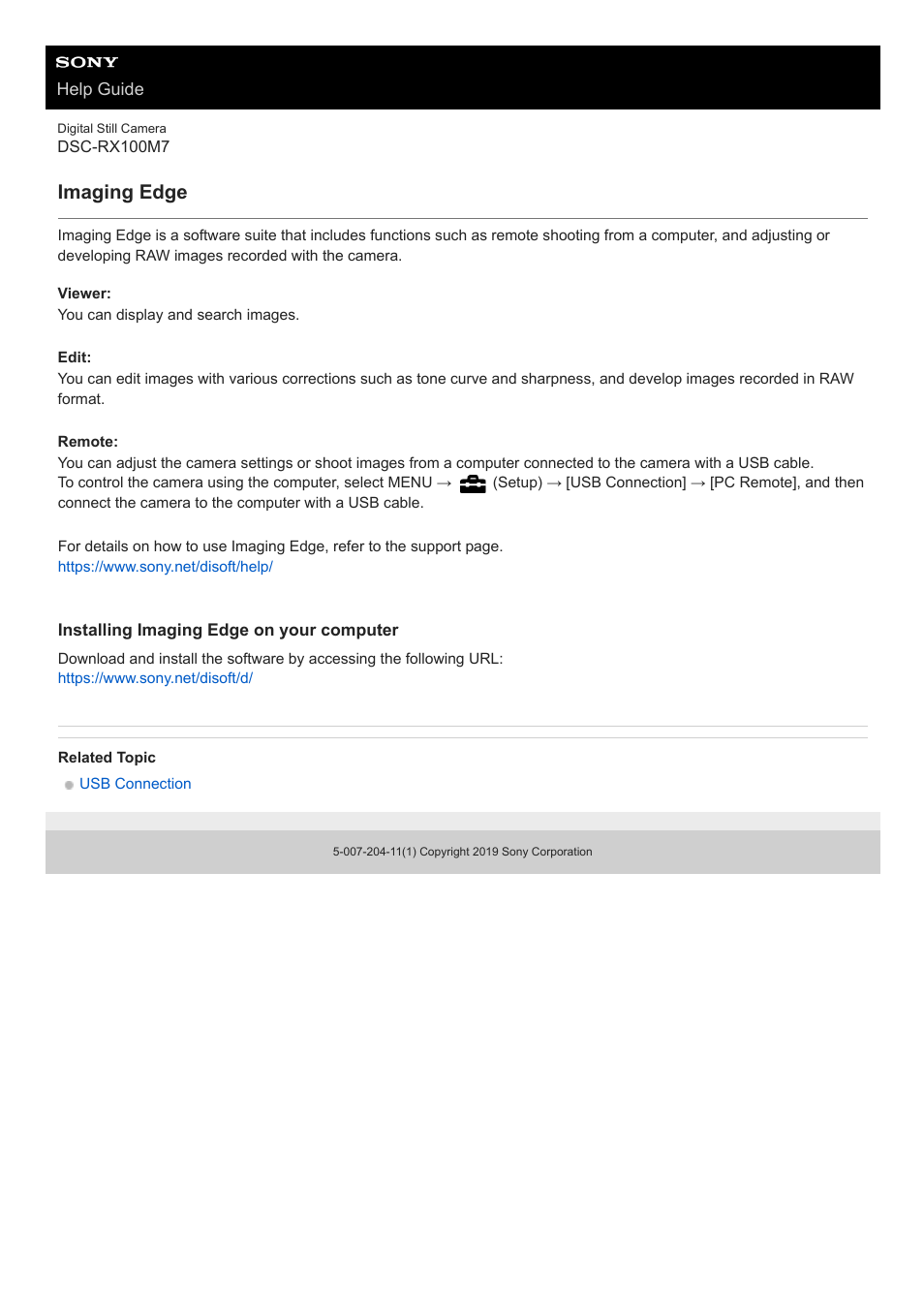 Imaging edge | Sony VENICE 4K Live Bundle with MultiDyne SilverBack Fiber-Optic Adapter User Manual | Page 374 / 634
