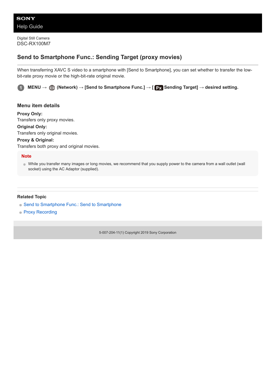 Sony VENICE 4K Live Bundle with MultiDyne SilverBack Fiber-Optic Adapter User Manual | Page 526 / 634