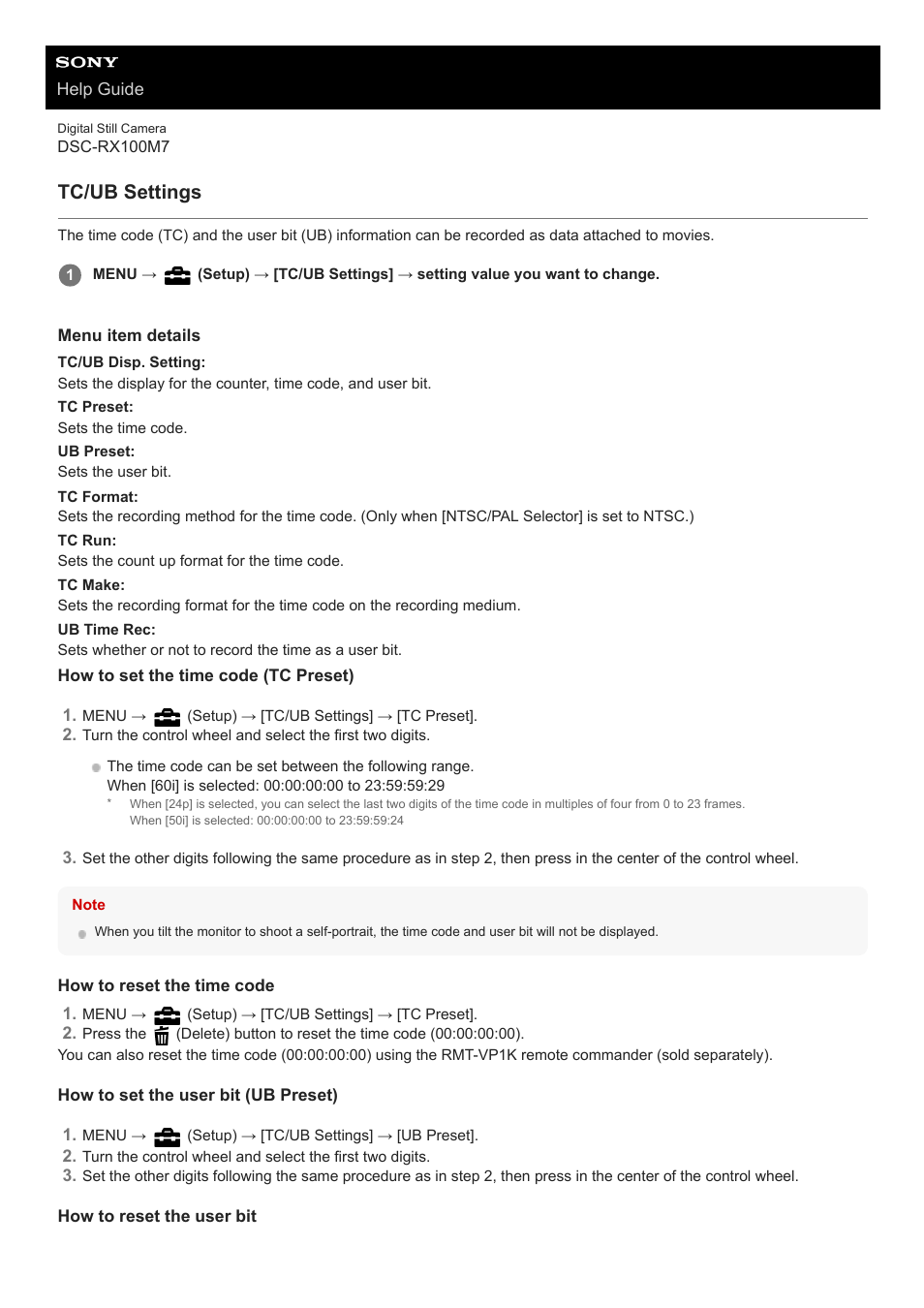 Tc/ub settings | Sony VENICE 4K Live Bundle with MultiDyne SilverBack Fiber-Optic Adapter User Manual | Page 583 / 634