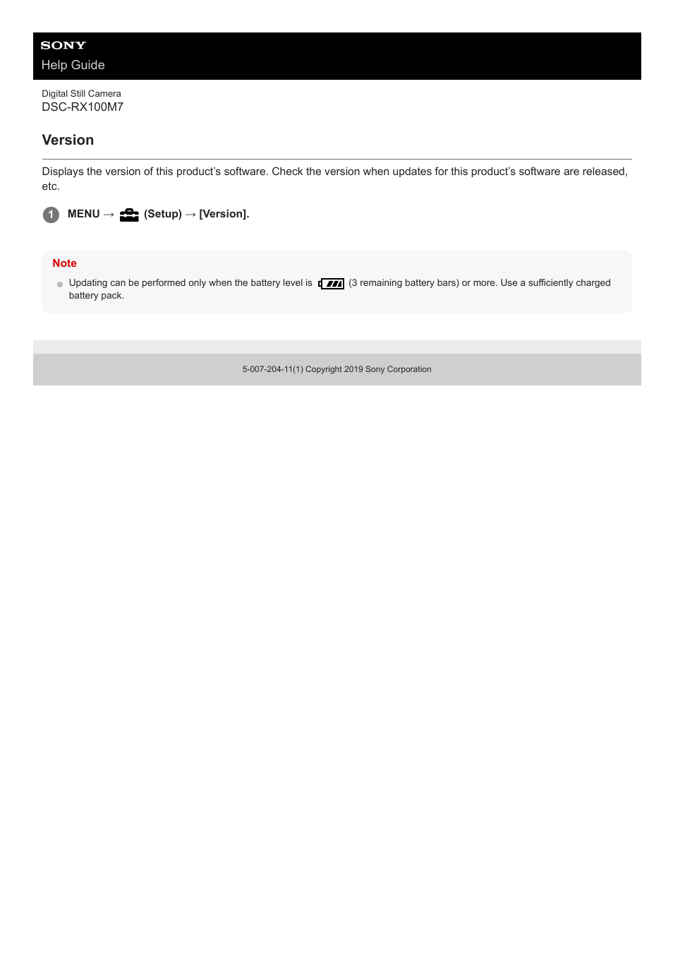 Version | Sony VENICE 4K Live Bundle with MultiDyne SilverBack Fiber-Optic Adapter User Manual | Page 607 / 634