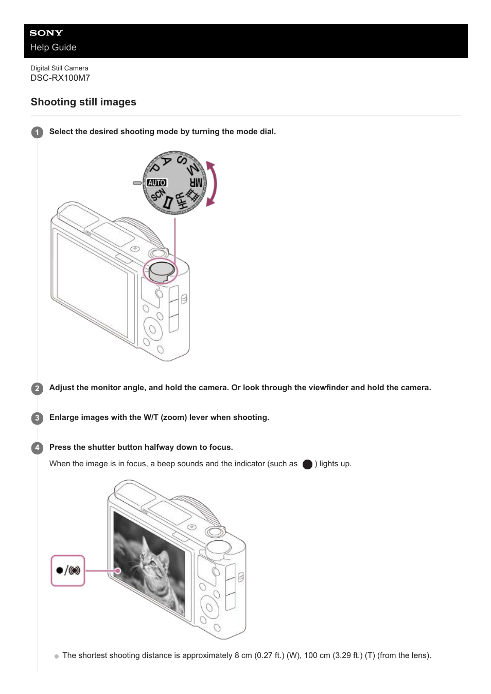 Shooting still images | Sony VENICE 4K Live Bundle with MultiDyne SilverBack Fiber-Optic Adapter User Manual | Page 67 / 634