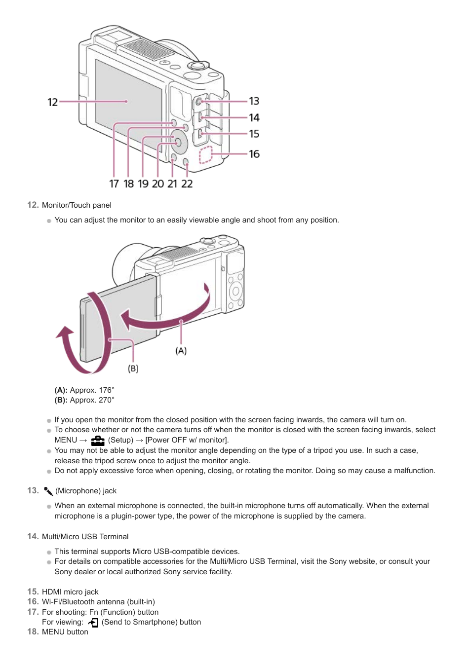 Sony Airpeak S1 Professional Drone User Manual | Page 20 / 555