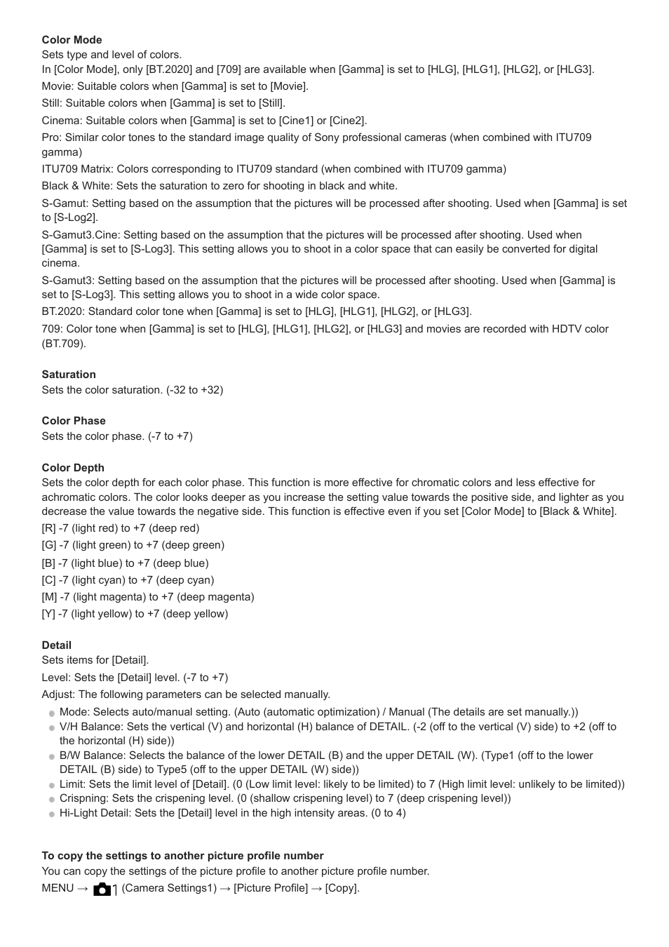 Sony Airpeak S1 Professional Drone User Manual | Page 203 / 555