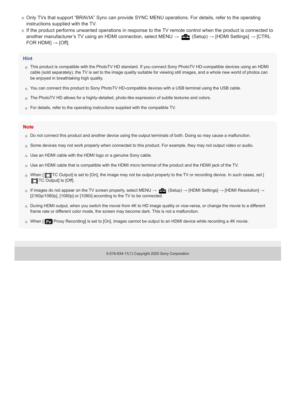Sony Airpeak S1 Professional Drone User Manual | Page 247 / 555