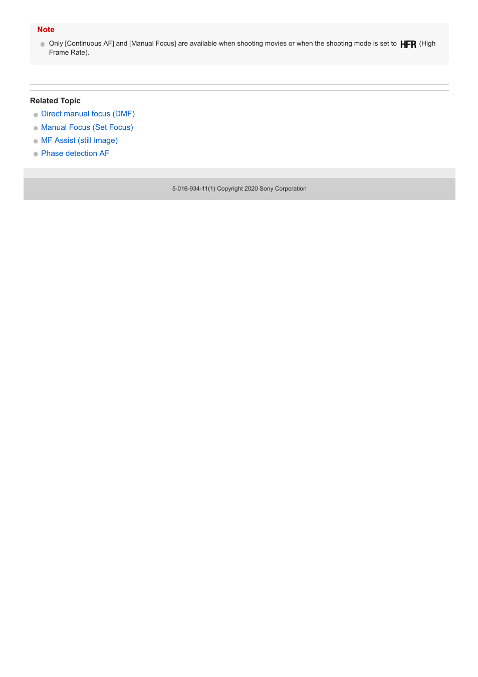 Sony Airpeak S1 Professional Drone User Manual | Page 352 / 555