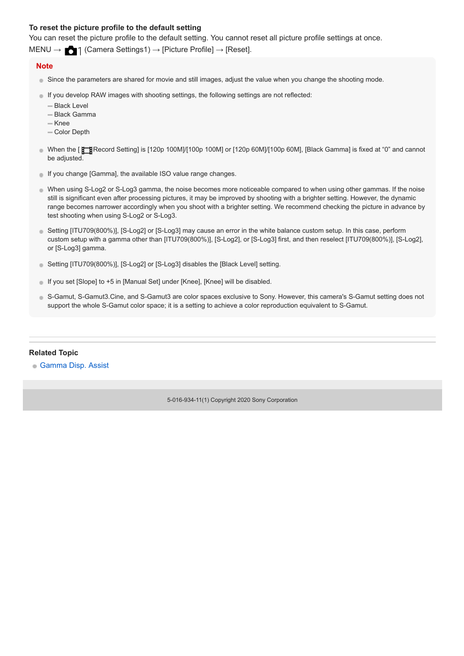 Sony Airpeak S1 Professional Drone User Manual | Page 388 / 555