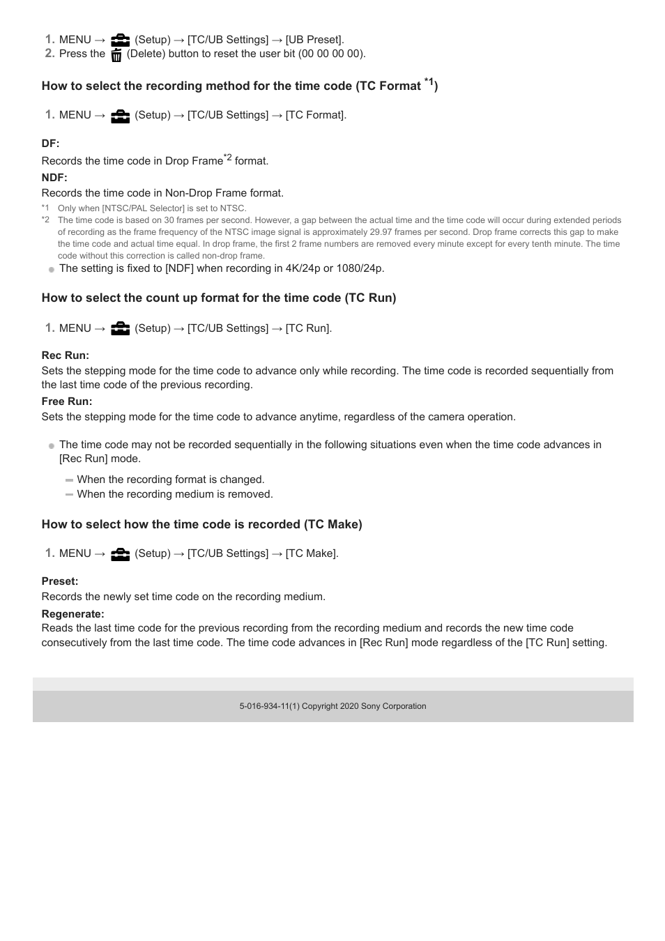 Sony Airpeak S1 Professional Drone User Manual | Page 506 / 555