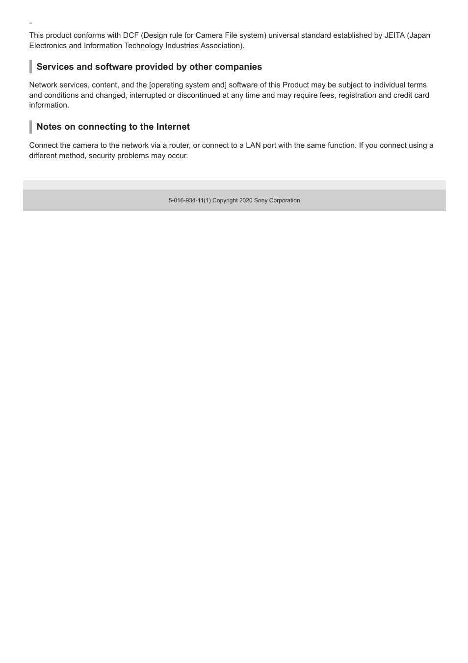 Sony Airpeak S1 Professional Drone User Manual | Page 539 / 555