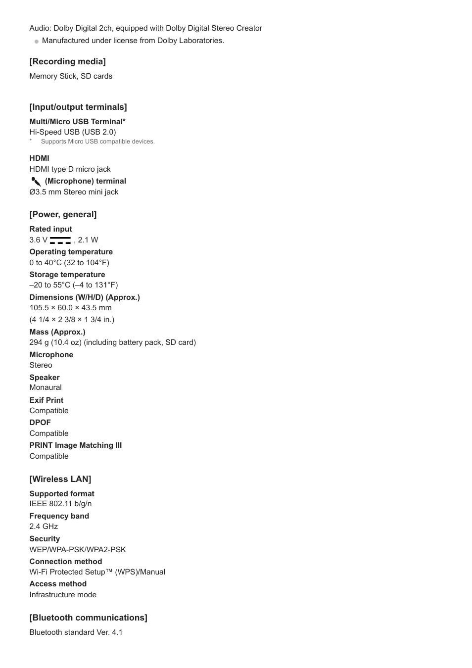 Sony Airpeak S1 Professional Drone User Manual | Page 548 / 555