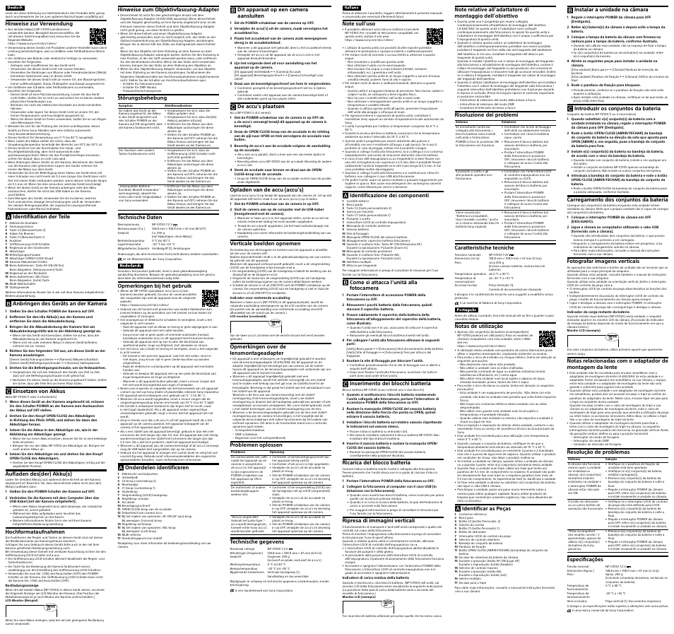 Sony HVL-F46RM Wireless Radio Flash User Manual | Page 2 / 2