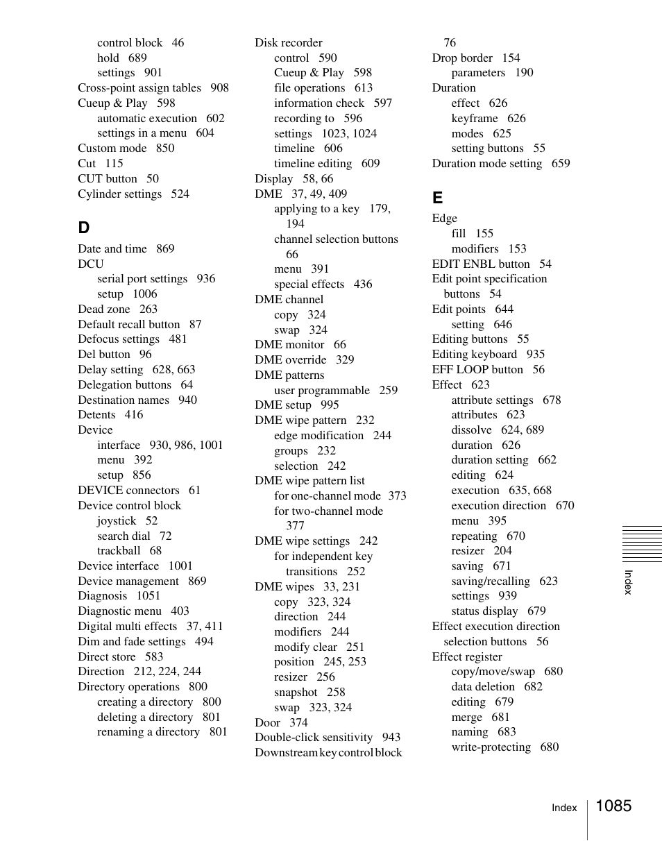 Sony Multi Interface Shoe Adapter User Manual | Page 1085 / 1094