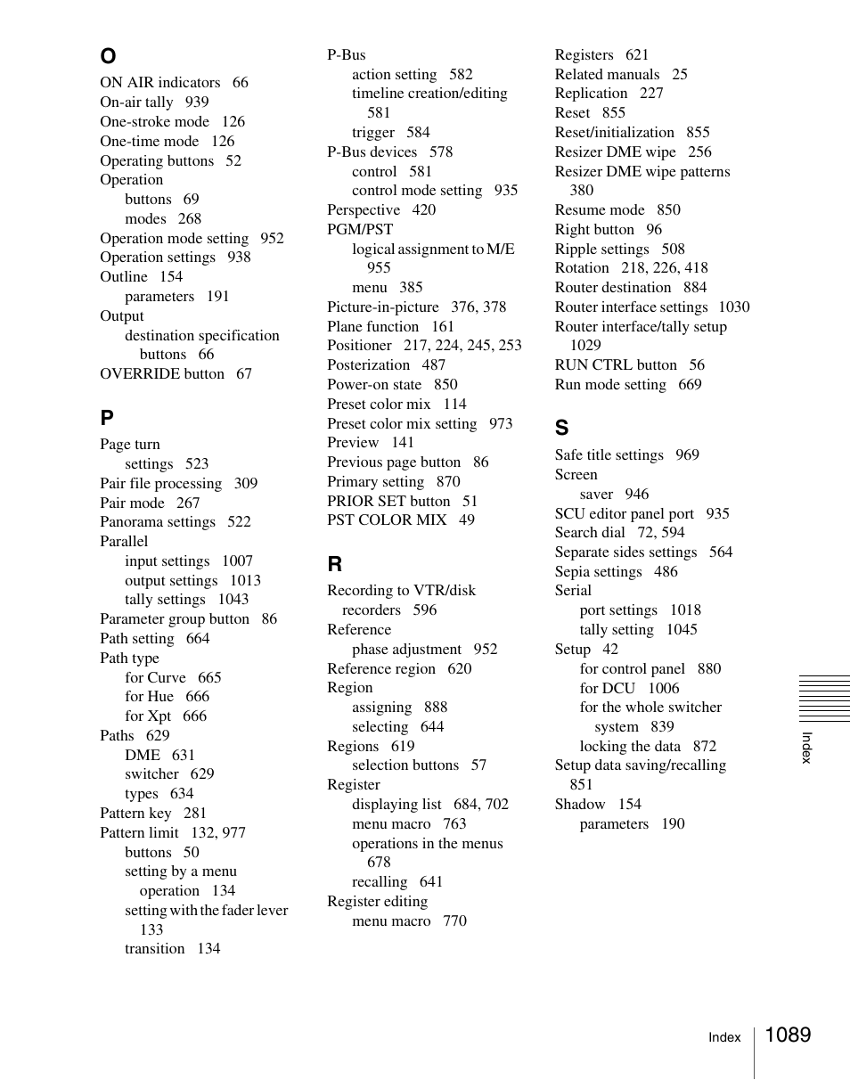 Sony Multi Interface Shoe Adapter User Manual | Page 1089 / 1094