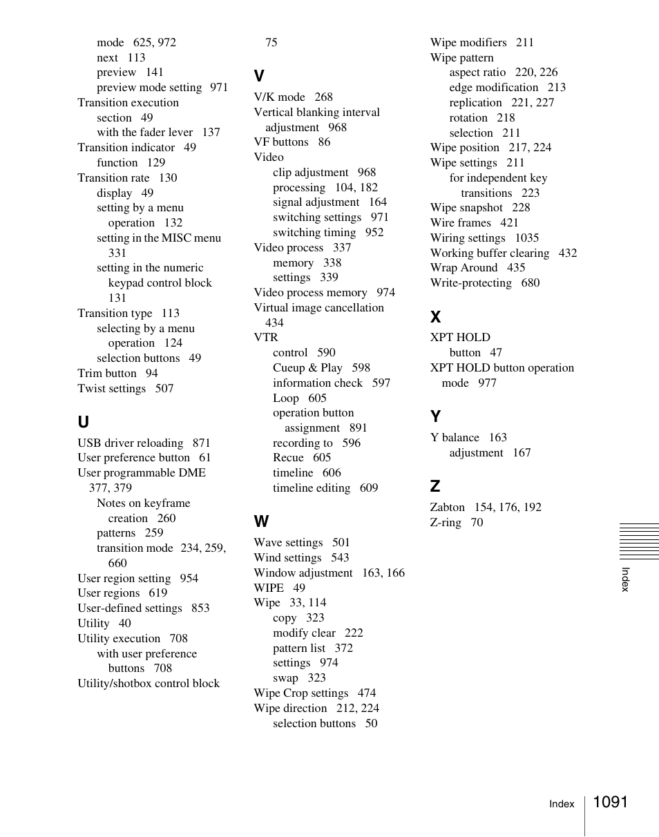 Sony Multi Interface Shoe Adapter User Manual | Page 1091 / 1094