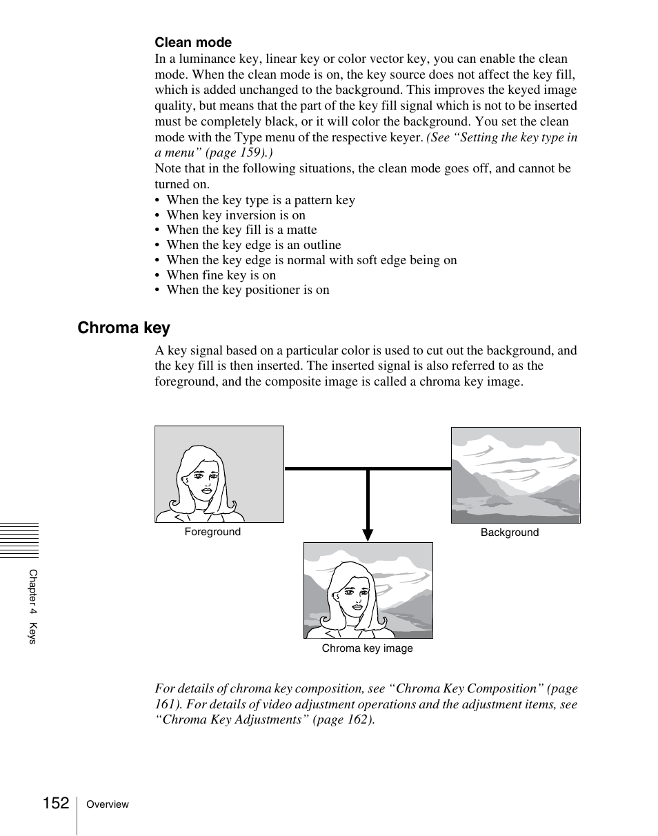 Chroma key | Sony Multi Interface Shoe Adapter User Manual | Page 152 / 1094