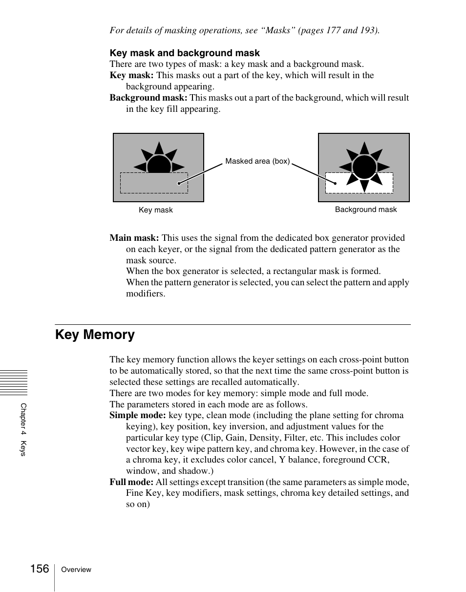 Key memory | Sony Multi Interface Shoe Adapter User Manual | Page 156 / 1094