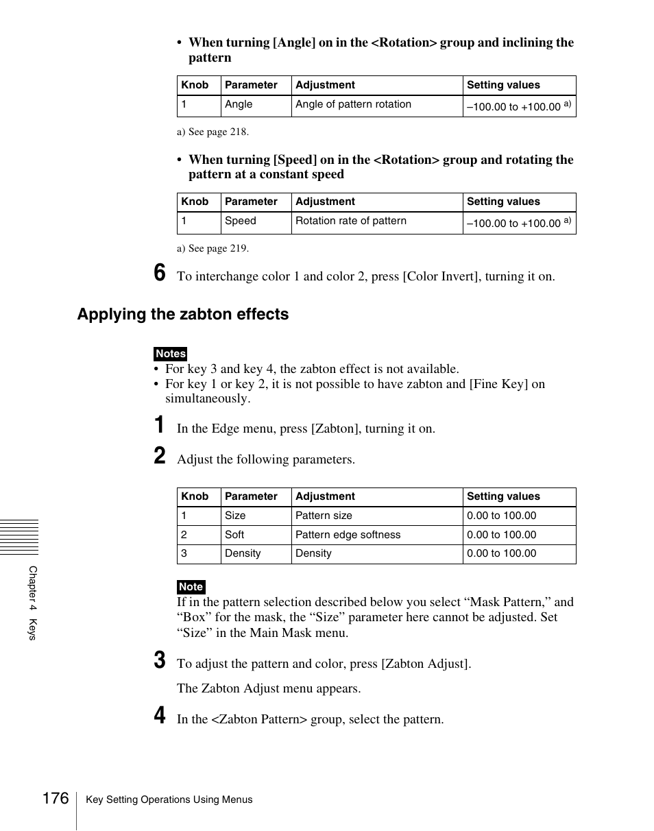 Applying the zabton effects | Sony Multi Interface Shoe Adapter User Manual | Page 176 / 1094