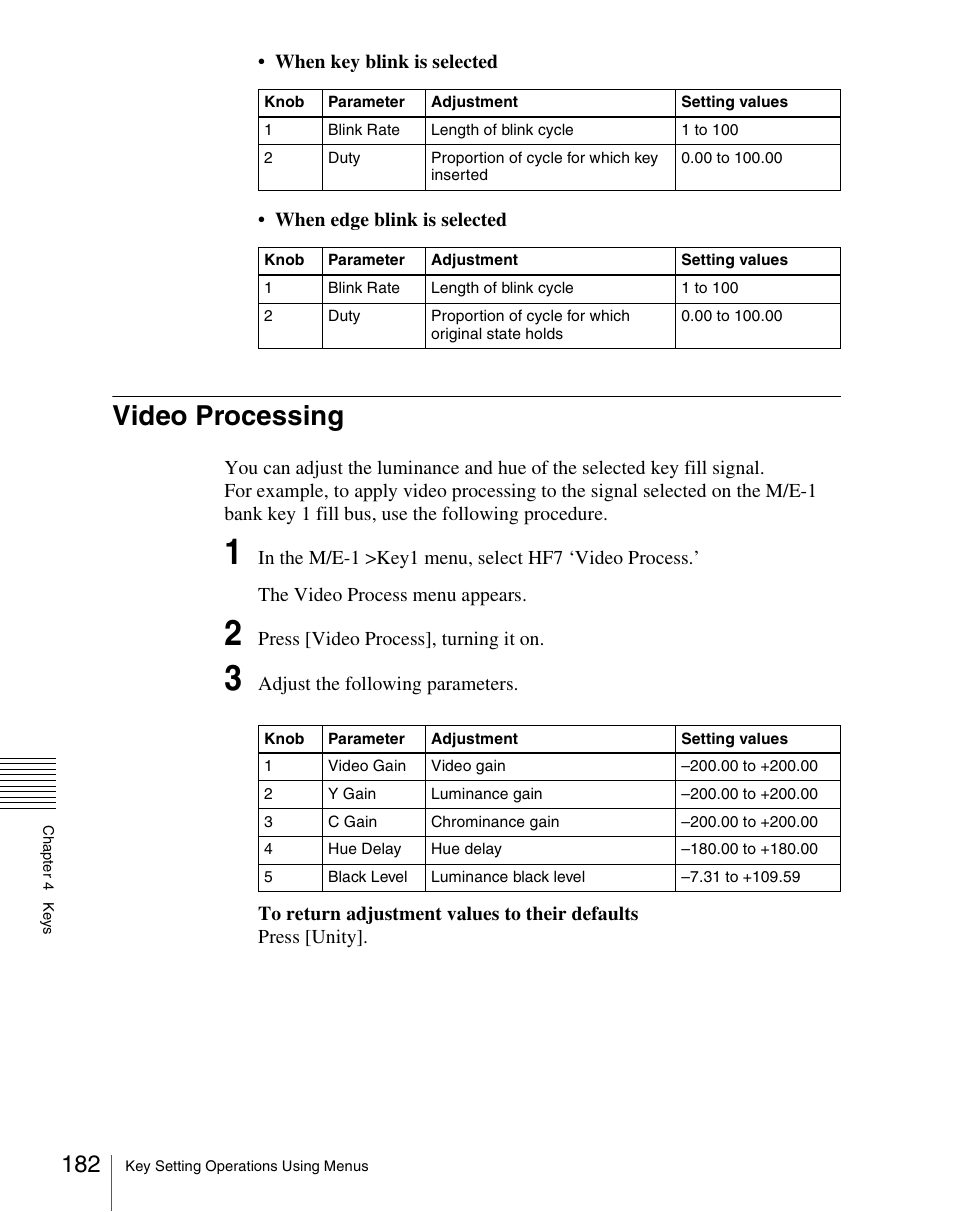 Video processing | Sony Multi Interface Shoe Adapter User Manual | Page 182 / 1094