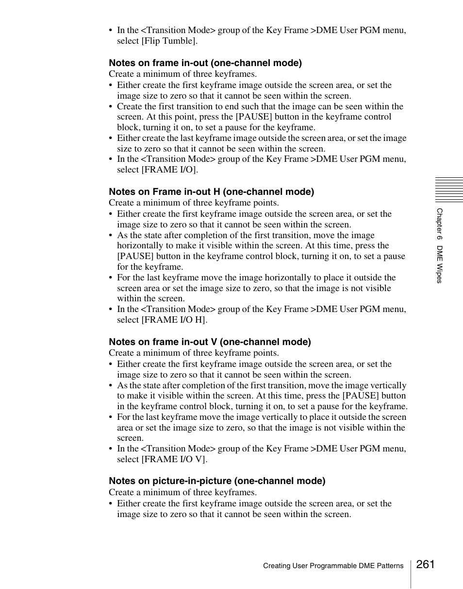 Sony Multi Interface Shoe Adapter User Manual | Page 261 / 1094