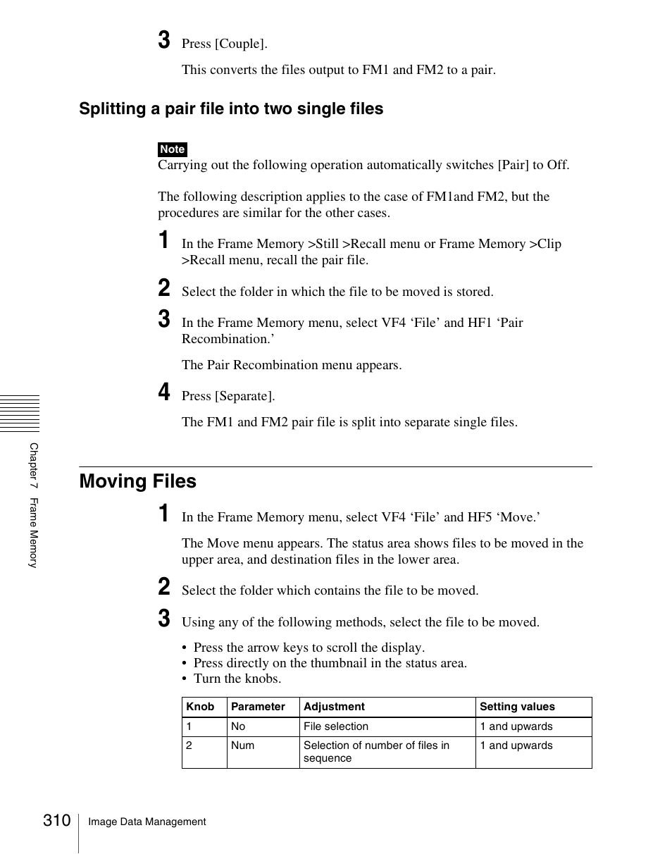 Moving files | Sony Multi Interface Shoe Adapter User Manual | Page 310 / 1094