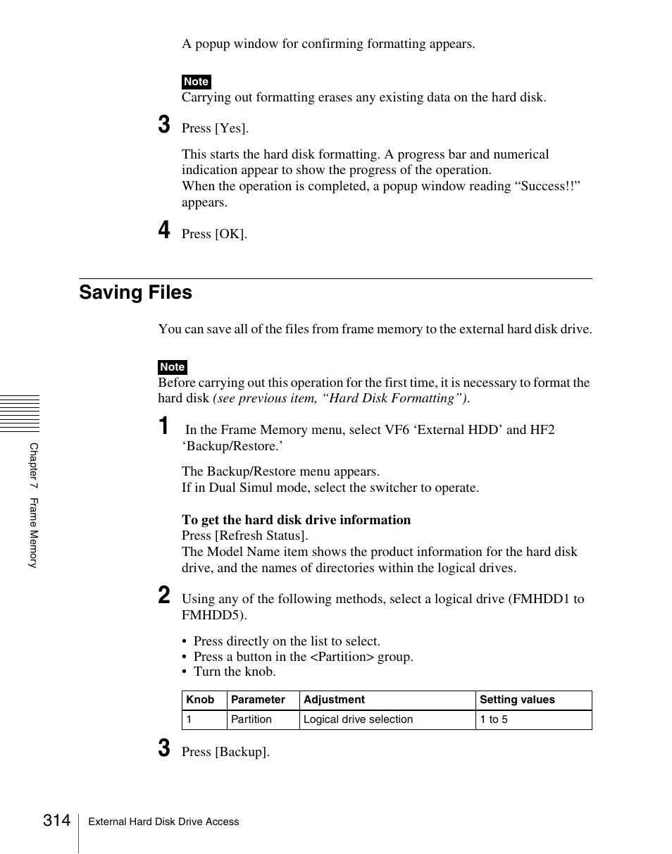 Saving files | Sony Multi Interface Shoe Adapter User Manual | Page 314 / 1094