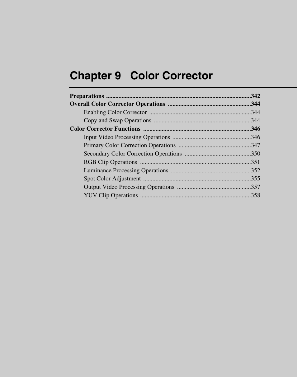 Chapter 9 color corrector | Sony Multi Interface Shoe Adapter User Manual | Page 341 / 1094