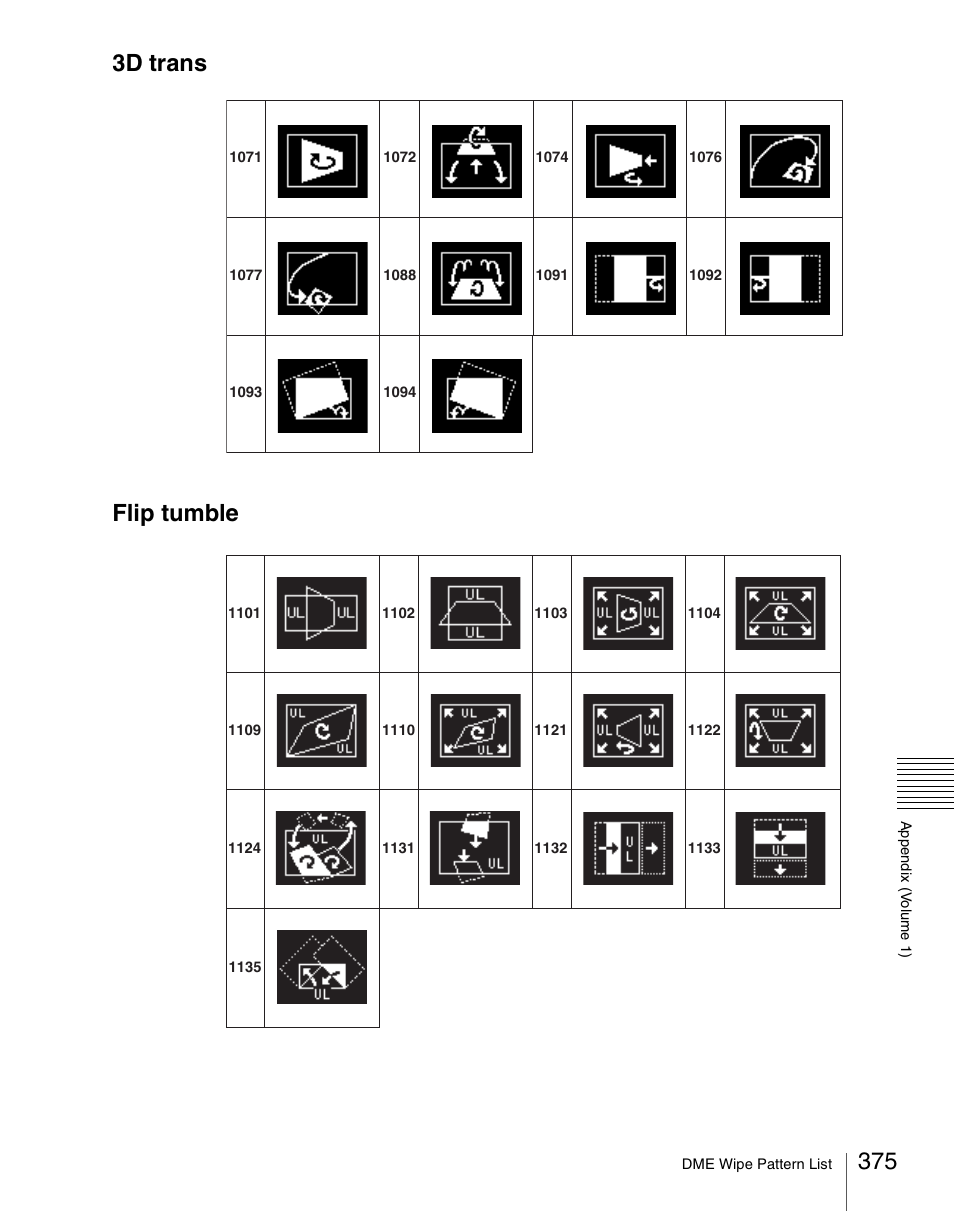 3d trans flip tumble | Sony Multi Interface Shoe Adapter User Manual | Page 375 / 1094