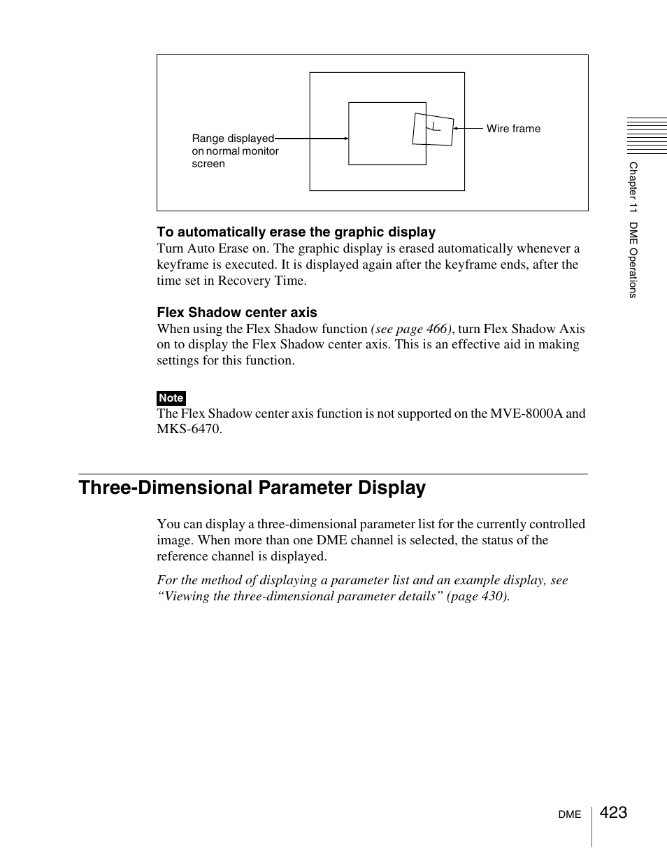 Three-dimensional parameter display | Sony Multi Interface Shoe Adapter User Manual | Page 423 / 1094