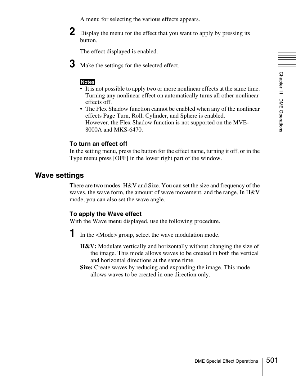 Wave settings | Sony Multi Interface Shoe Adapter User Manual | Page 501 / 1094