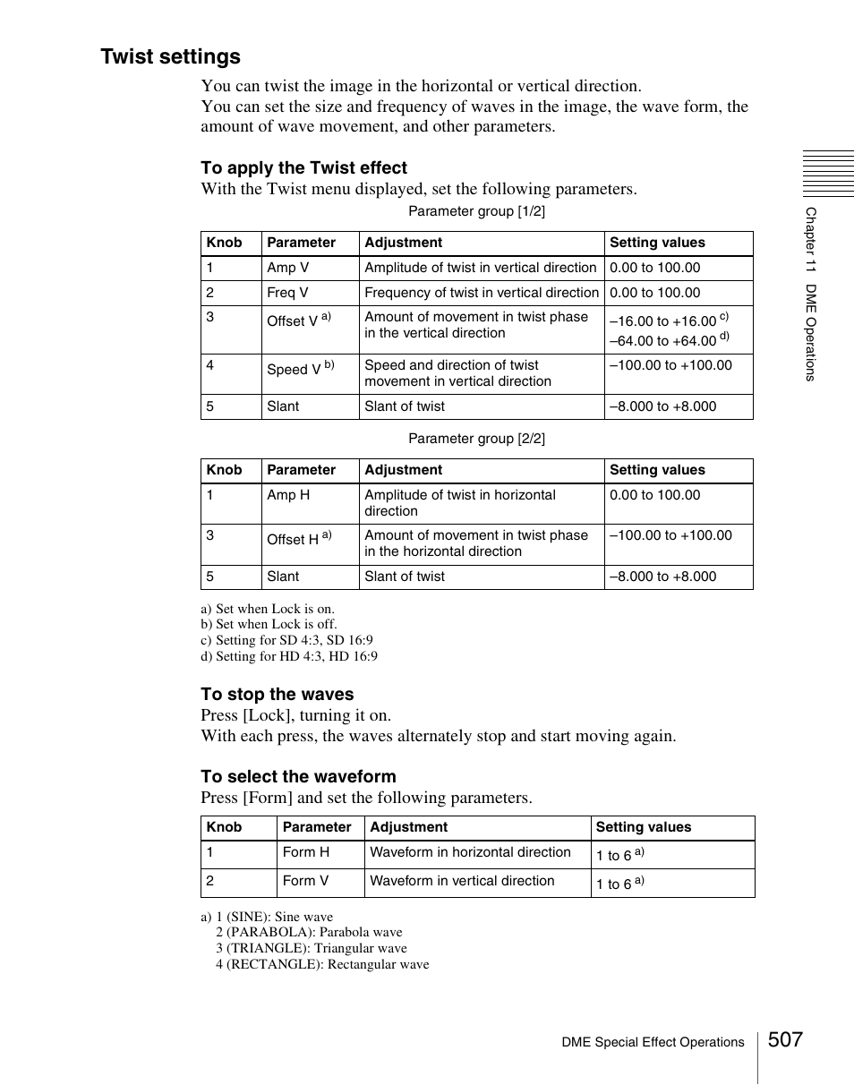 Twist settings | Sony Multi Interface Shoe Adapter User Manual | Page 507 / 1094