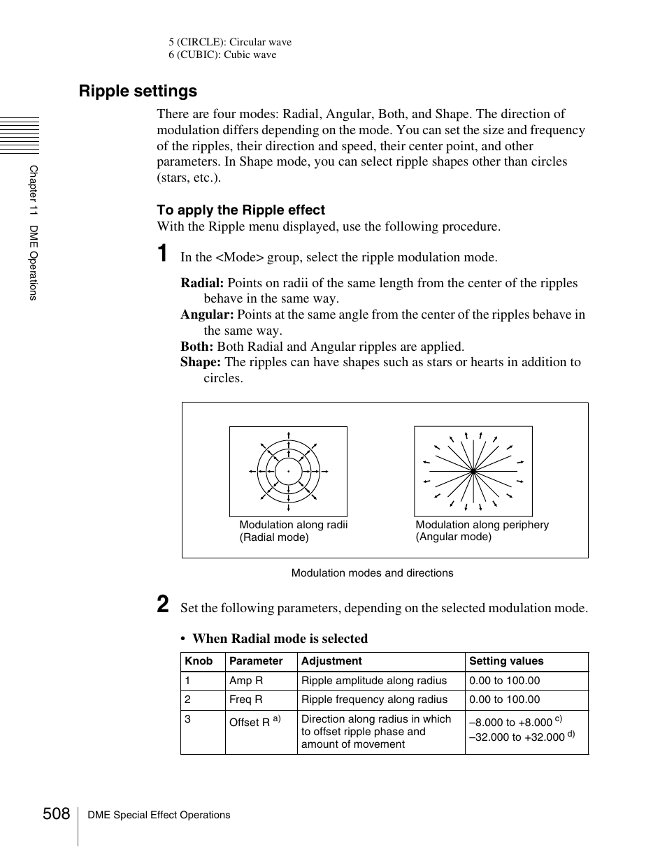 Ripple settings | Sony Multi Interface Shoe Adapter User Manual | Page 508 / 1094