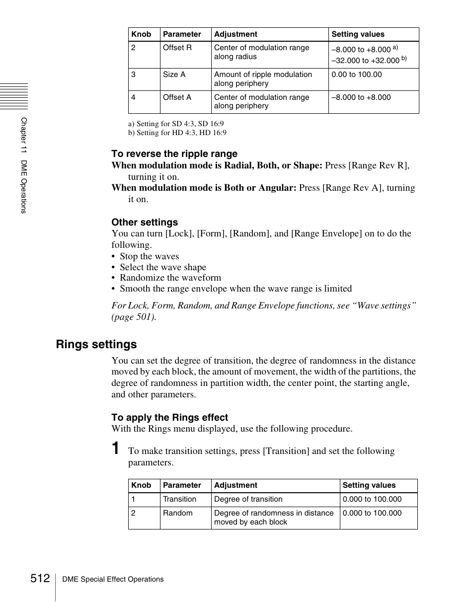 Rings settings | Sony Multi Interface Shoe Adapter User Manual | Page 512 / 1094