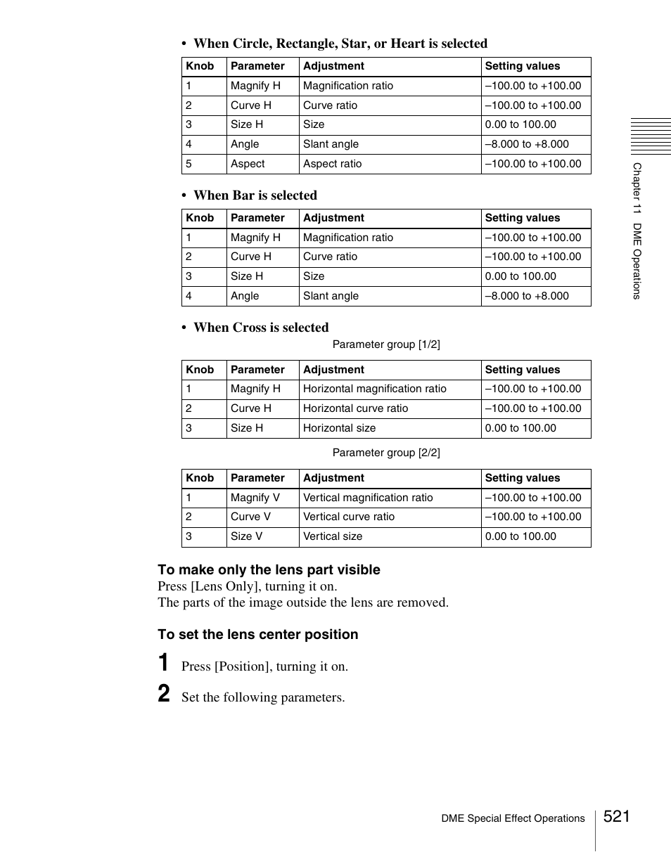 Sony Multi Interface Shoe Adapter User Manual | Page 521 / 1094