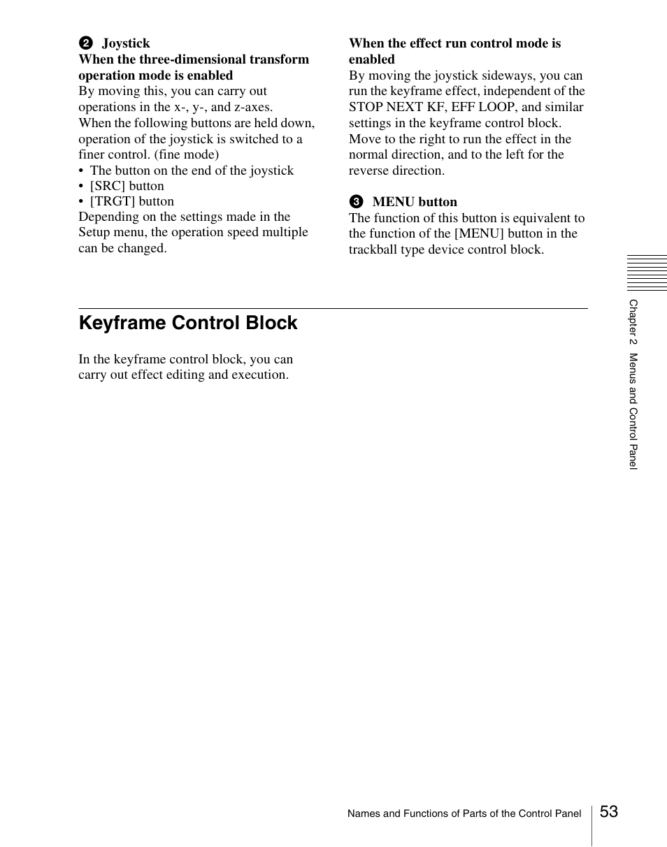 Keyframe control block | Sony Multi Interface Shoe Adapter User Manual | Page 53 / 1094