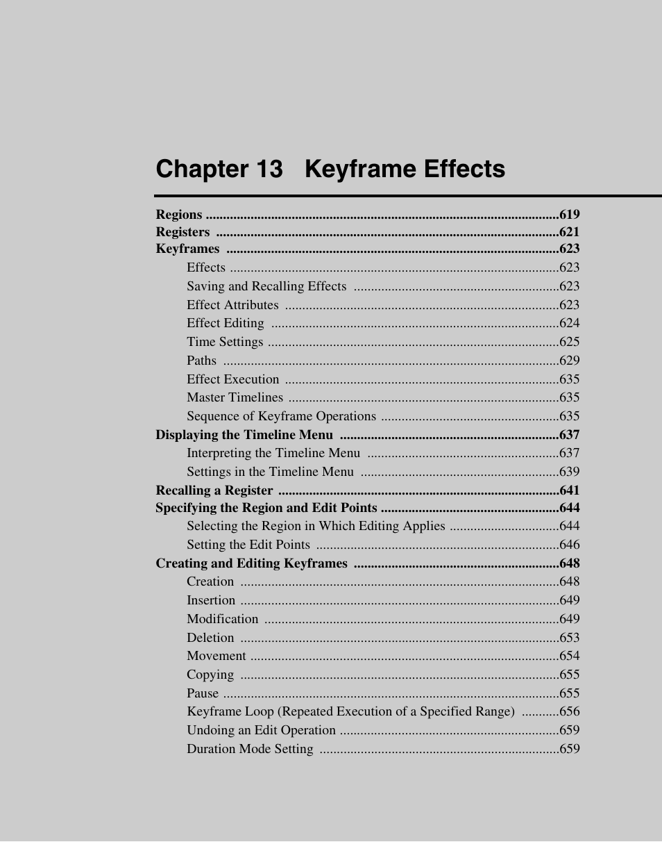 Chapter 13 keyframe effects | Sony Multi Interface Shoe Adapter User Manual | Page 617 / 1094