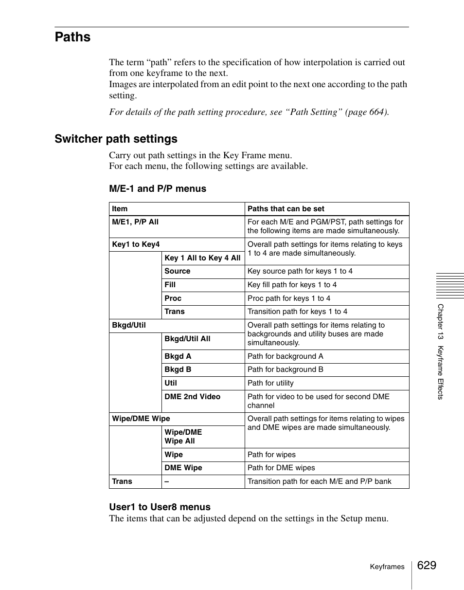 Paths, Switcher path settings | Sony Multi Interface Shoe Adapter User Manual | Page 629 / 1094