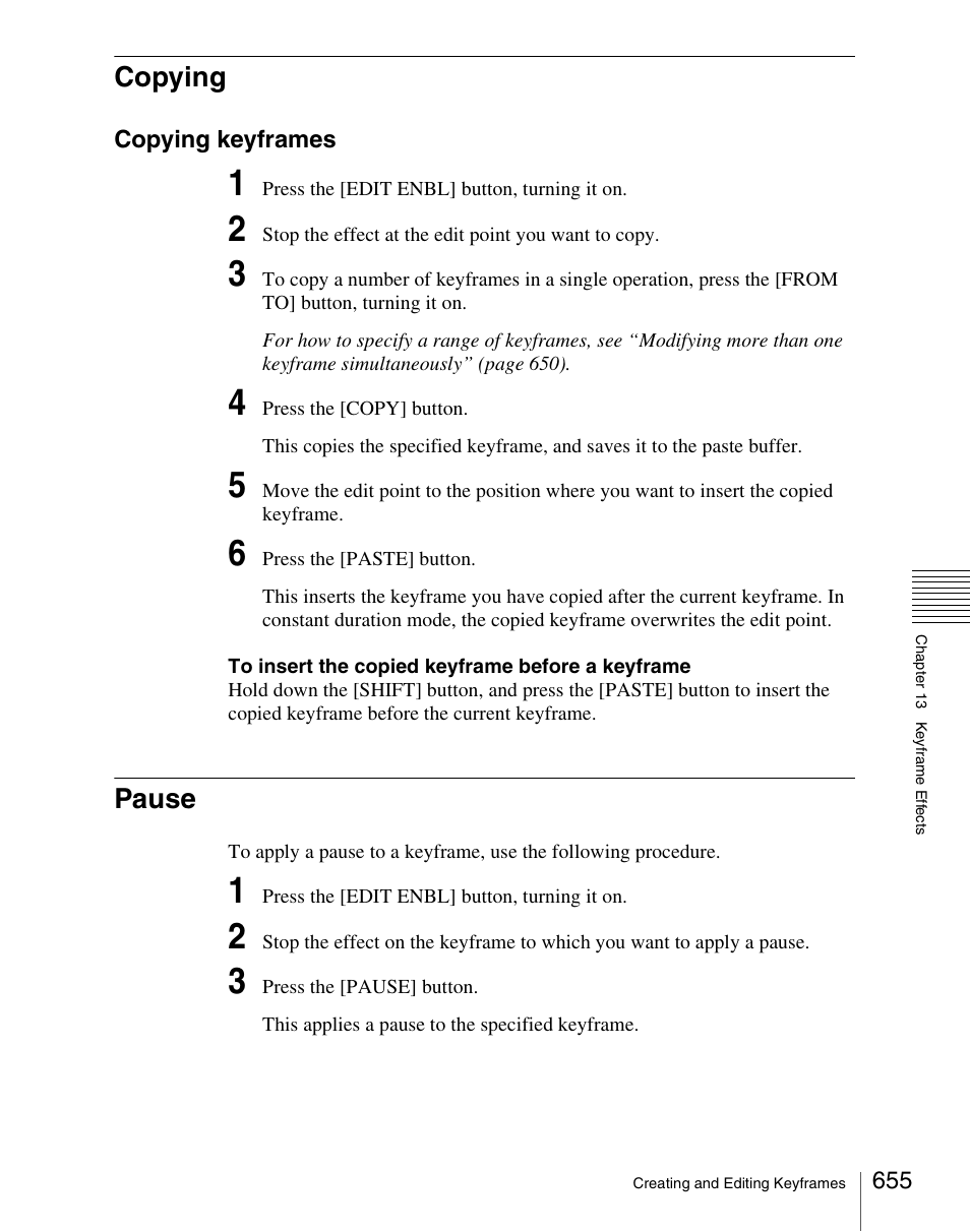 Copying, Pause, Copying pause | Sony Multi Interface Shoe Adapter User Manual | Page 655 / 1094