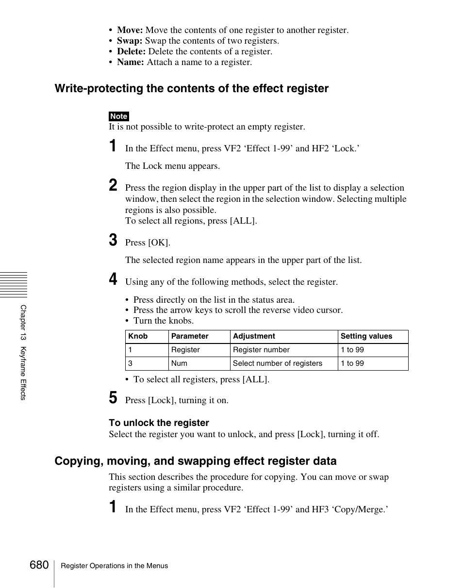 Copying, moving, and swapping effect register data | Sony Multi Interface Shoe Adapter User Manual | Page 680 / 1094