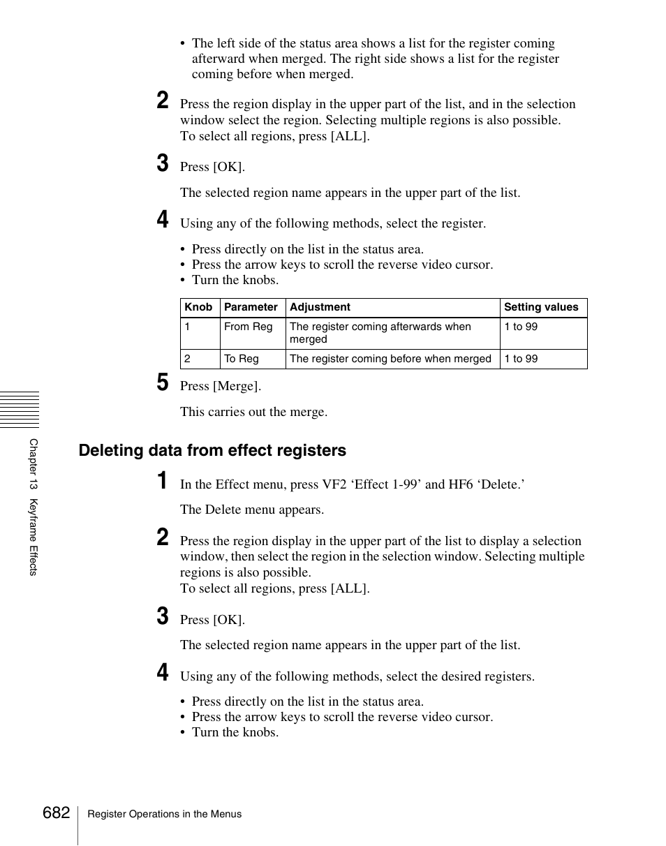 Deleting data from effect registers | Sony Multi Interface Shoe Adapter User Manual | Page 682 / 1094