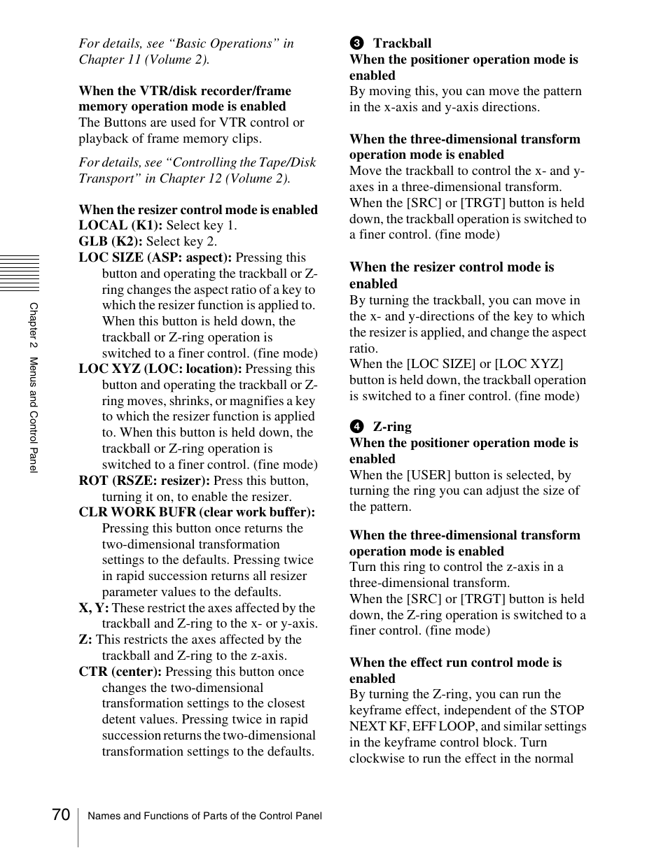 Sony Multi Interface Shoe Adapter User Manual | Page 70 / 1094